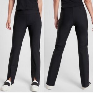 Athleta Black InterstellarTights Size 8 (27" waist, 40" length & 30" hip)